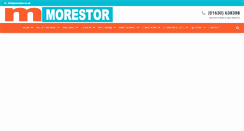 Desktop Screenshot of morestor.co.uk